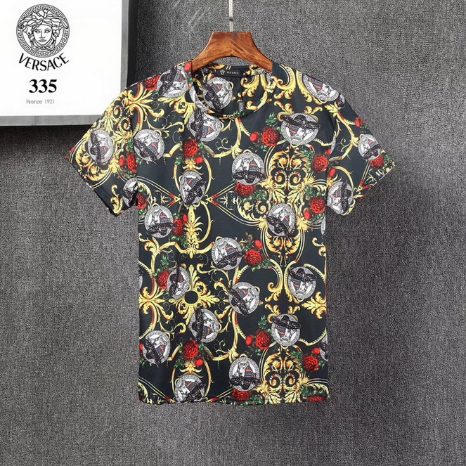 Versace short round collar T man M-XXXL-123